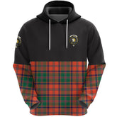 Stewart of Appin Ancient Clan Half Of Tartan Hoodie